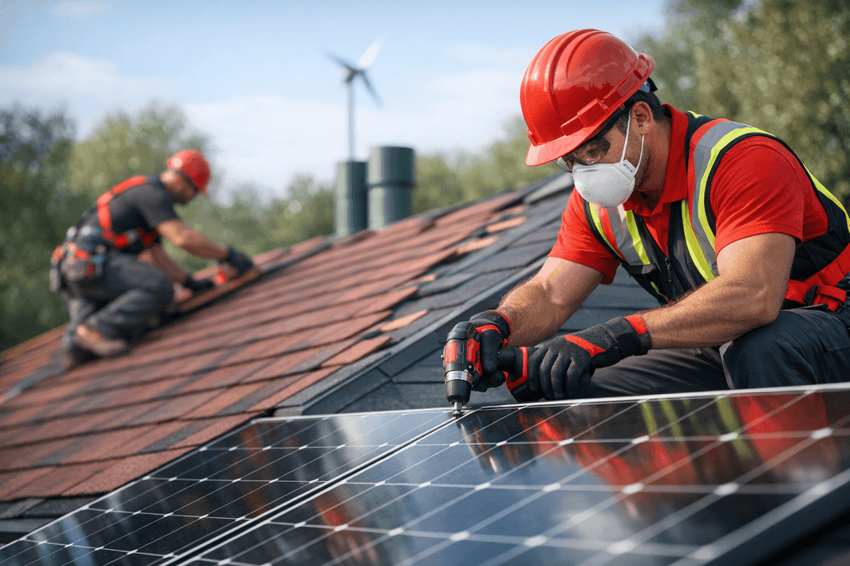 Eco-Friendly Options service by Affordable Roofing