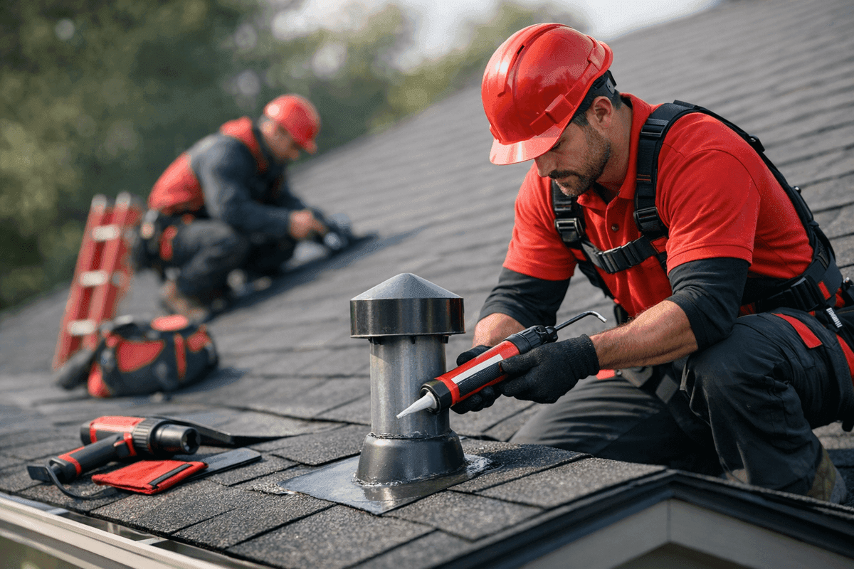 Leak Repair service by Affordable Roofing
