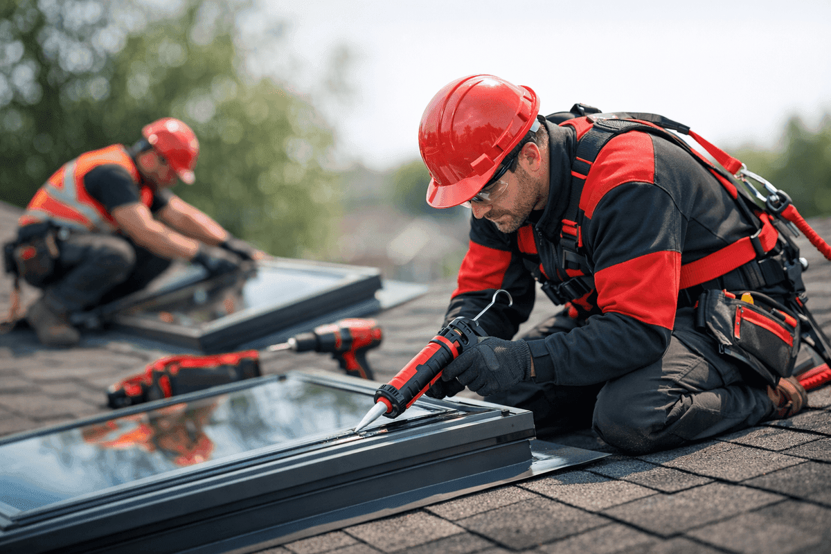 Skylight Repair service by Affordable Roofing